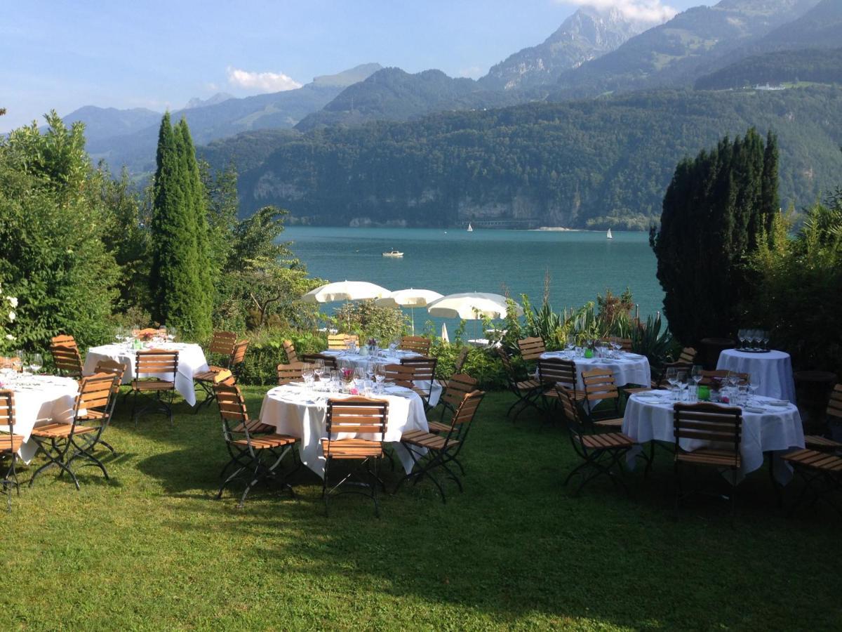 Flyhof Hotel Weesen Bagian luar foto