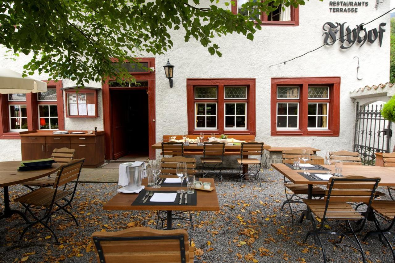 Flyhof Hotel Weesen Bagian luar foto